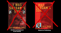 لطيف يحيى,Skyhorse Publishing and Little Brown & company are selling unofficial books with Latif Yahia name and picture on the cover DO NOT BUY THEM.