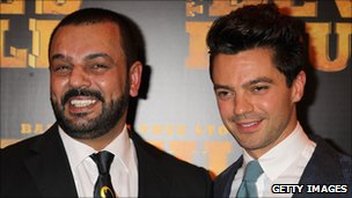 BBC Latif Yahia (l) was played by Dominic Cooper in The Devil's Double